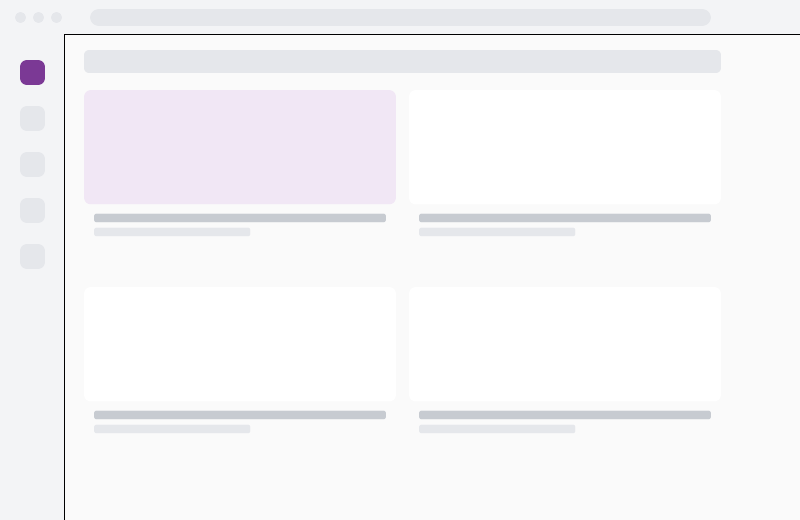 Product interface preview